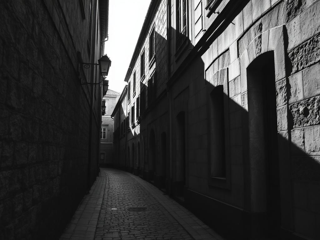 Rua Escura medieval street